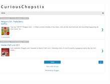 Tablet Screenshot of curiouschopstix.blogspot.com