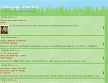 Tablet Screenshot of holidayandvacations.blogspot.com