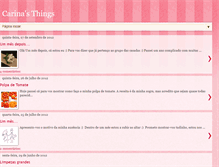 Tablet Screenshot of carinasthings.blogspot.com