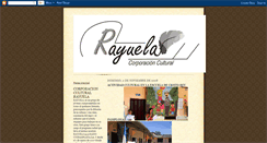 Desktop Screenshot of corporacionculturalrayuela-galeria.blogspot.com