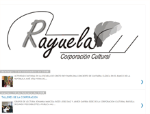 Tablet Screenshot of corporacionculturalrayuela-galeria.blogspot.com