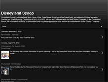 Tablet Screenshot of disneylandscoop.blogspot.com