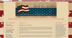 Desktop Screenshot of cardsforsoldiers.blogspot.com