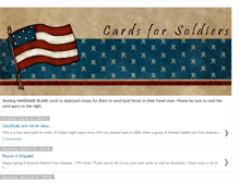 Tablet Screenshot of cardsforsoldiers.blogspot.com