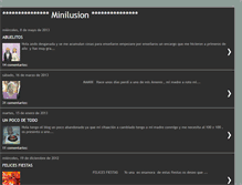 Tablet Screenshot of minilusion.blogspot.com