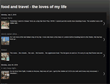 Tablet Screenshot of for-travels-sake.blogspot.com