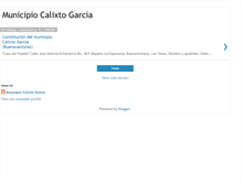 Tablet Screenshot of municipiocalixtogarcia.blogspot.com