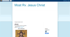 Desktop Screenshot of jesusschrist.blogspot.com