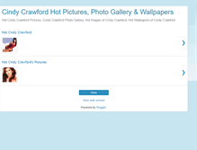 Tablet Screenshot of hotcindycrawfordpics.blogspot.com