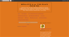 Desktop Screenshot of mega-fun6a12ans.blogspot.com