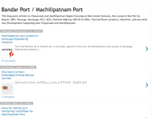 Tablet Screenshot of bandarport.blogspot.com
