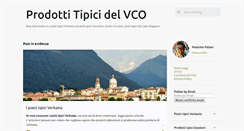 Desktop Screenshot of prodottitipicivco.blogspot.com