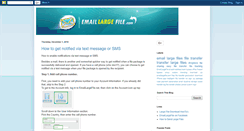 Desktop Screenshot of emaillargefile.blogspot.com