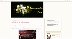 Desktop Screenshot of honeysuckle-loom.blogspot.com