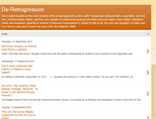 Tablet Screenshot of deretrogression.blogspot.com
