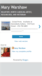 Mobile Screenshot of marywarshaw.blogspot.com
