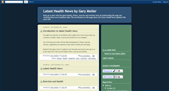Desktop Screenshot of latesthealthnewsgm.blogspot.com