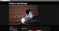 Desktop Screenshot of philipsramblings.blogspot.com