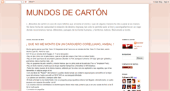 Desktop Screenshot of mundosdecarton.blogspot.com