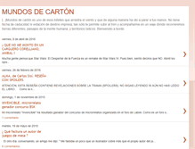 Tablet Screenshot of mundosdecarton.blogspot.com