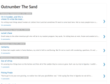 Tablet Screenshot of outnumber-the-sand.blogspot.com