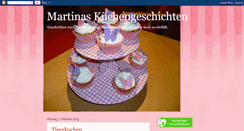 Desktop Screenshot of martinas-kuechengeschichten.blogspot.com