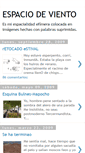 Mobile Screenshot of espaciodeviento.blogspot.com
