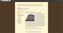 Desktop Screenshot of hotell-norrtull-stockholm-hotels.blogspot.com