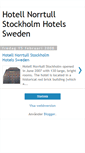 Mobile Screenshot of hotell-norrtull-stockholm-hotels.blogspot.com