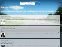 Tablet Screenshot of parallelwinos.blogspot.com