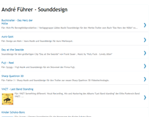 Tablet Screenshot of andrefuehrer-sounddesign.blogspot.com