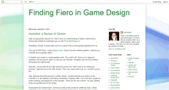 Desktop Screenshot of findingfiero.blogspot.com