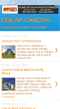 Mobile Screenshot of cheapcancun.blogspot.com