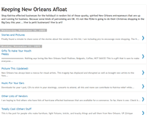 Tablet Screenshot of keepingneworleansafloat.blogspot.com