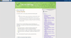 Desktop Screenshot of mschci2007.blogspot.com