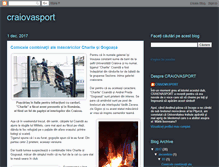 Tablet Screenshot of craiovasport.blogspot.com