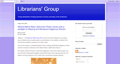 Desktop Screenshot of librariansgroup.blogspot.com