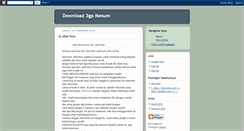 Desktop Screenshot of download3gpmesum.blogspot.com