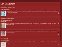 Tablet Screenshot of ciasagrada.blogspot.com