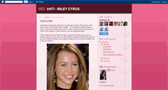 Desktop Screenshot of antimileycyrus-dandre.blogspot.com