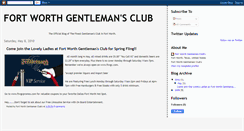 Desktop Screenshot of fortworthgentlemansclub.blogspot.com
