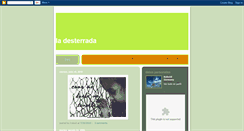 Desktop Screenshot of la-desterrada.blogspot.com