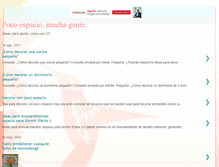 Tablet Screenshot of pocoespaciomuchagente.blogspot.com