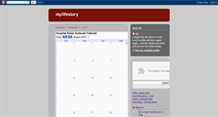Desktop Screenshot of mylifestory-fifi.blogspot.com