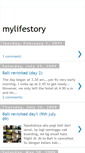 Mobile Screenshot of mylifestory-fifi.blogspot.com