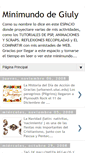 Mobile Screenshot of minimundogiuly.blogspot.com