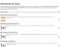 Tablet Screenshot of minimundogiuly.blogspot.com