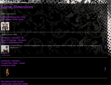 Tablet Screenshot of gothicdimensions.blogspot.com
