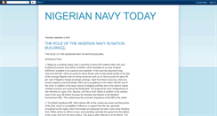 Desktop Screenshot of nigerian-navy.blogspot.com