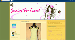 Desktop Screenshot of jessicapreloved.blogspot.com